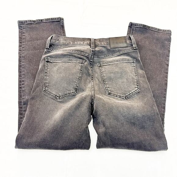 Denim Forum The Arlo High Rise Straight Denim Jeans Button Fly Size 26 x 28L - Picture 5 of 9